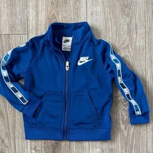 Nike Kids Royal Blue Zip-Up Hoodie